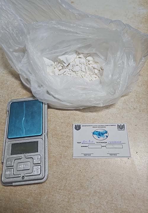 Detenido con una bolsa con cocaína en Maipú