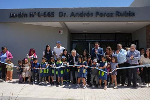 Ugarteche cuenta con un moderno jardín de infantes
