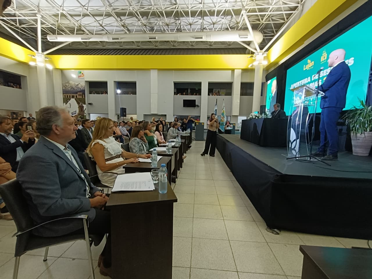 El HCD de Luján de Cuyo inició la apertura de sesiones ordinarias 2026 con el discurso del Intendente Esteban Allasino.