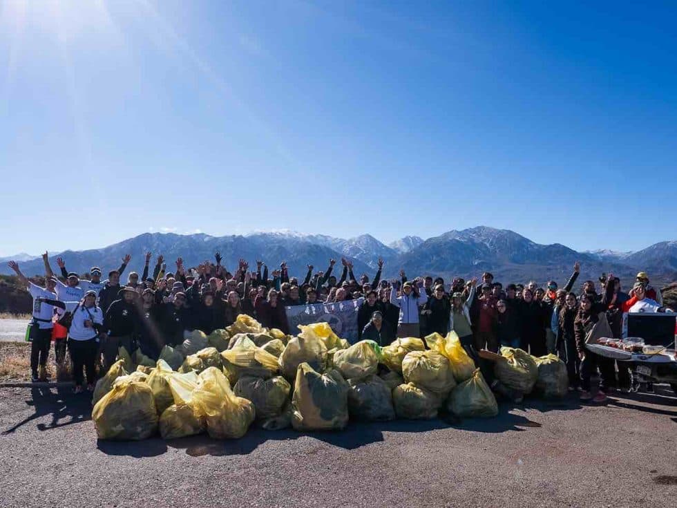 Recuperaron 238 kilos de residuos en Potrerillos