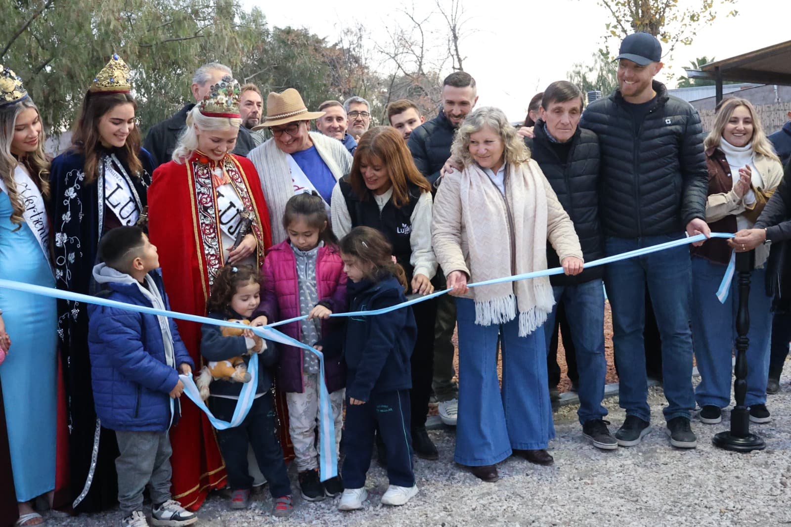 Dónde están las nuevas plazas renovadas en Luján