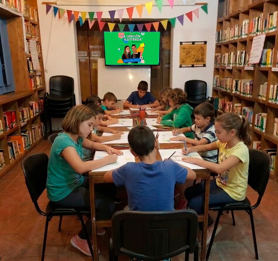 Taller de invierno en Chacras con canciones y dibujos