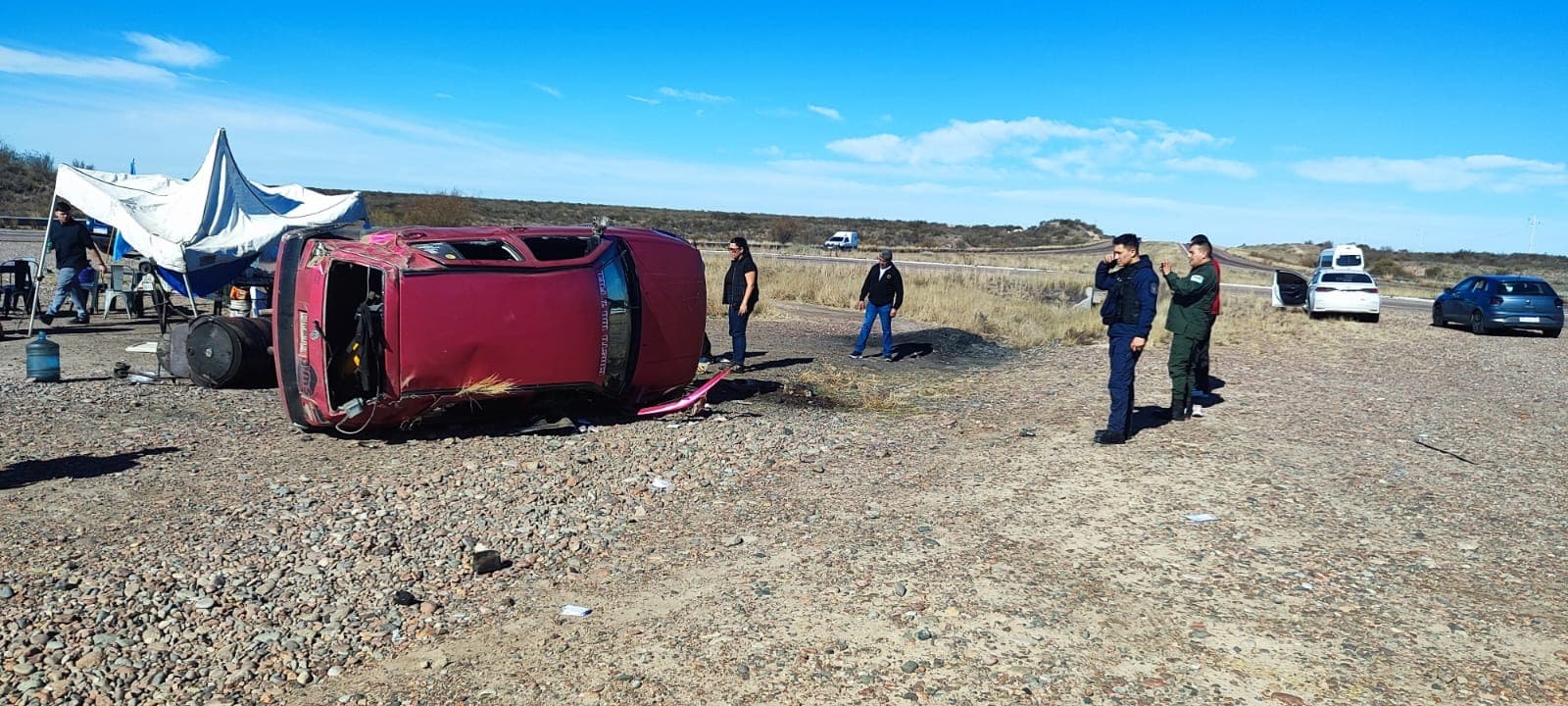 Una mujer falleció en un accidente vial en Ugarteche