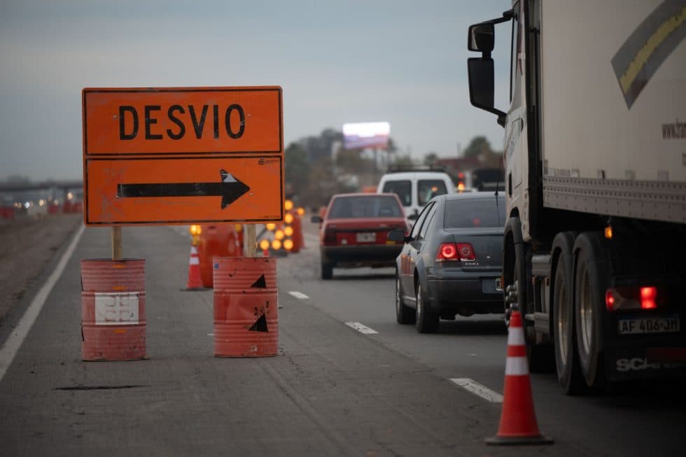 Obras en el Acceso Sur y Este y el regreso a clases