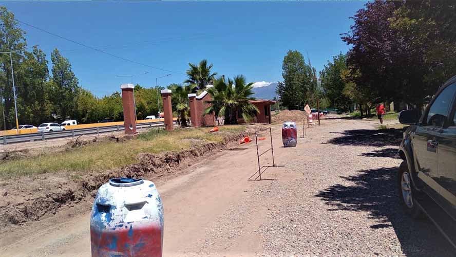 Vecinos de Carrodilla actuaron contra la división de una calle a la mitad