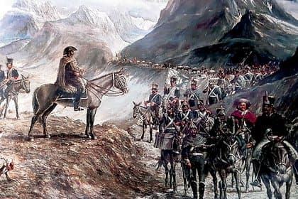 Un día como hoy San Martín inició el cruce de Los Andes
