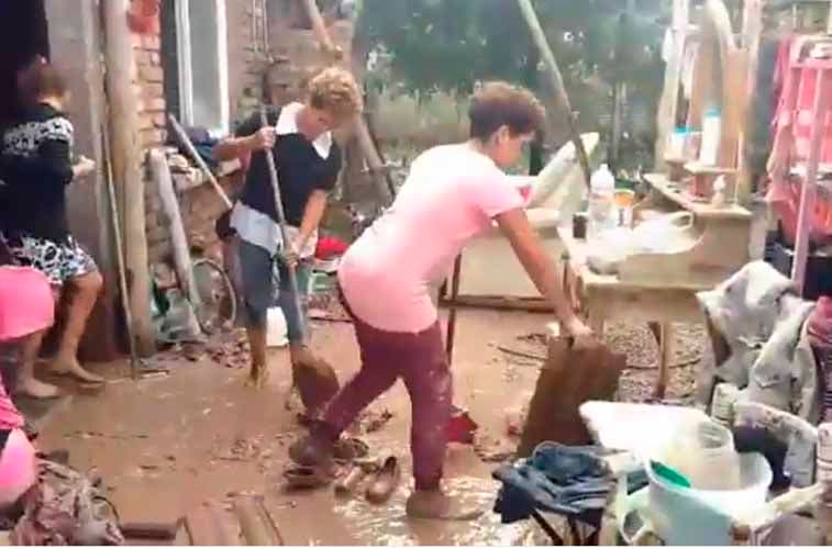 Luján fue el departamento más afectado por las fuertes lluvias