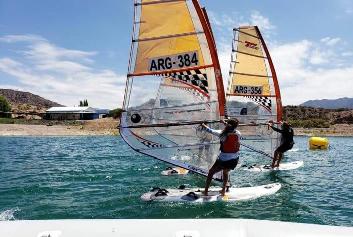 windsurf en Potrerillos