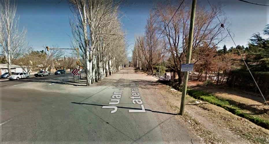 Lázaro pidió a Vialidad que se frene la obra que divide una calle en Carrodilla