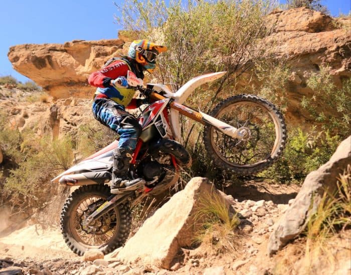 El lujanino Lucas Godoy lideró la 1° fecha del Enduro en Cacheuta