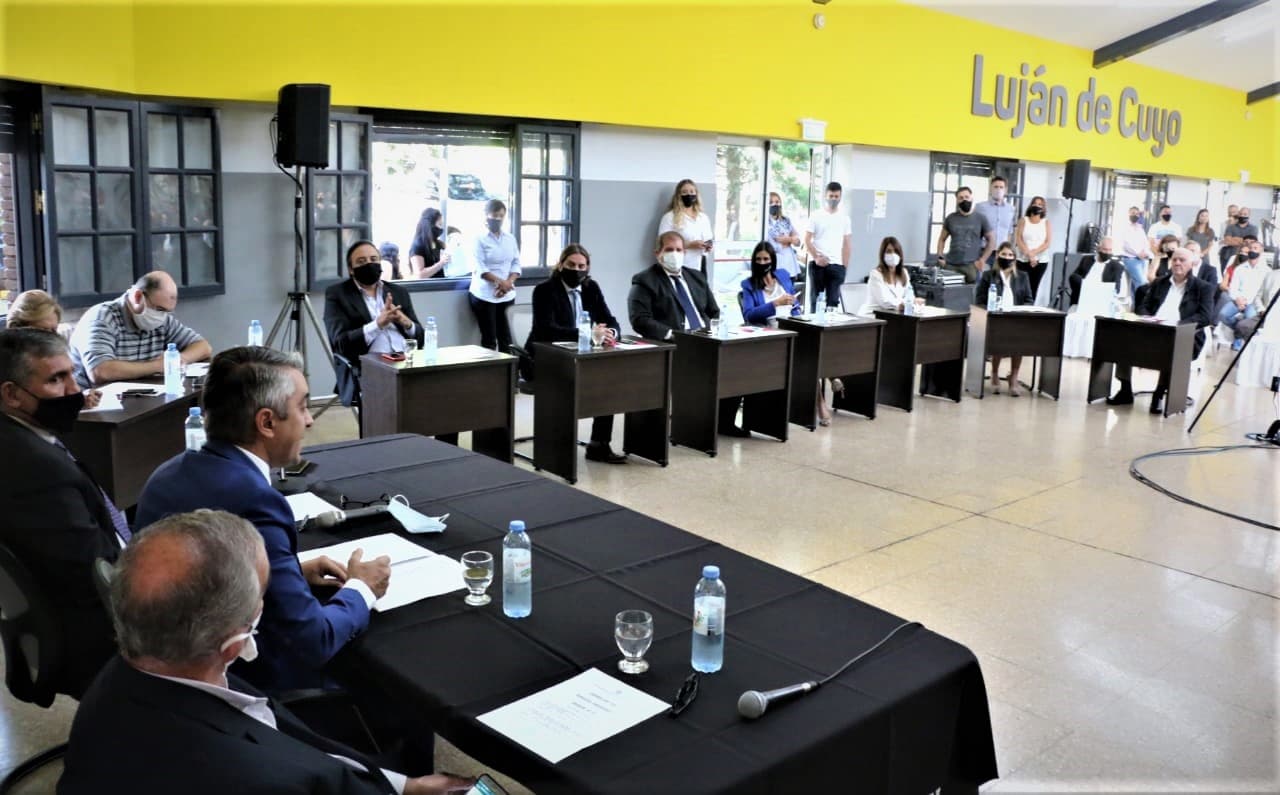 Bragagnolo abrió las Sesiones Ordinarias del HCD de Luján de Cuyo 2021