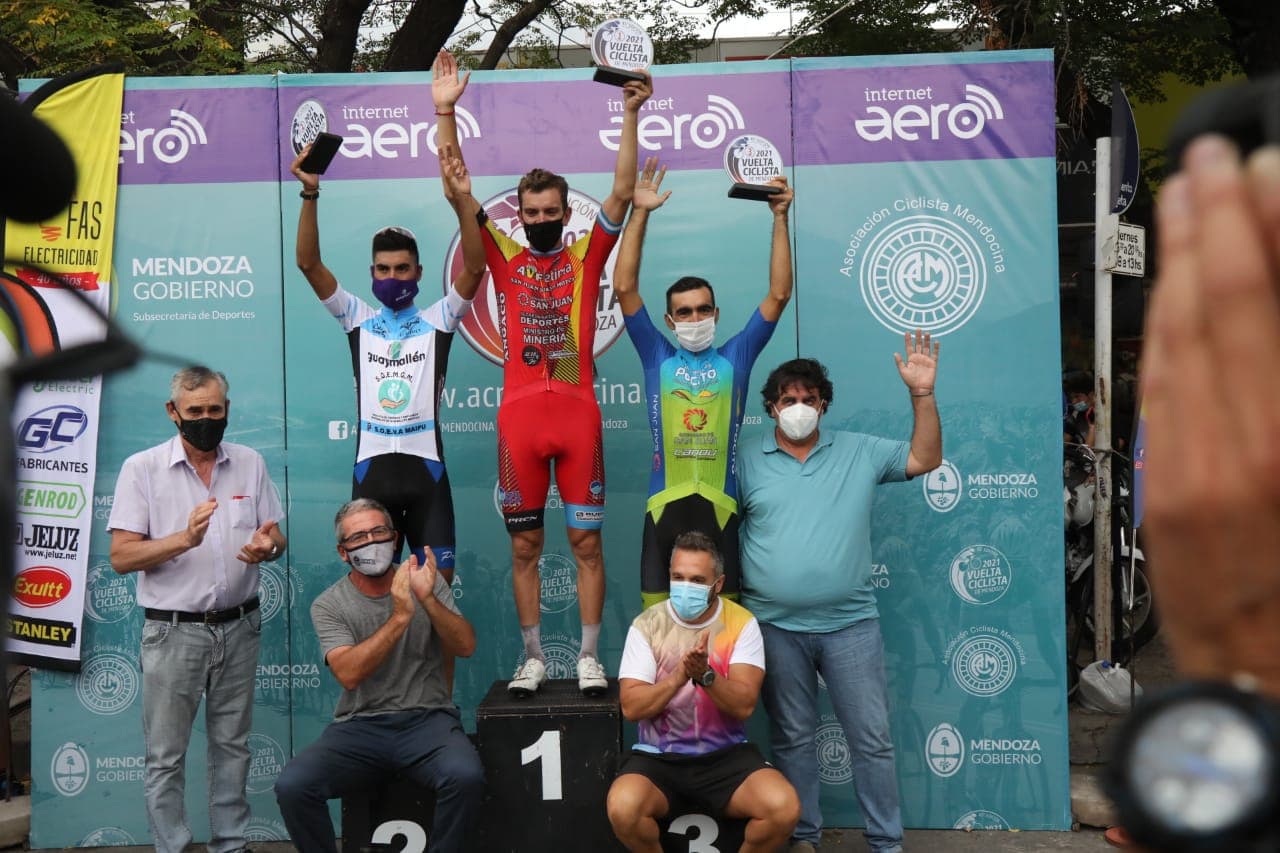 Sergio Fredes es el ganador de la 2° etapa de la Vuelta de Mendoza