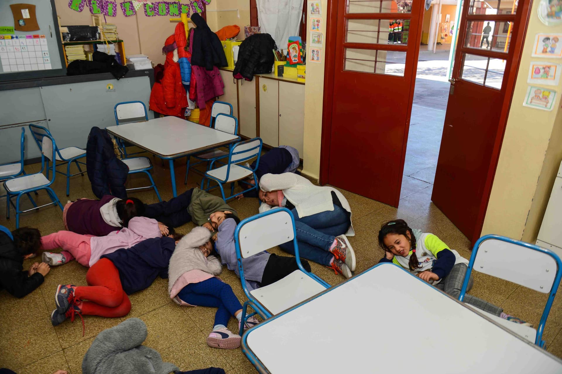 Las fechas en que se realizarán simulacros escolares