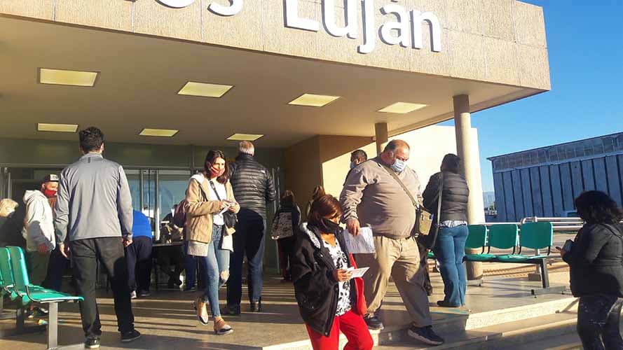 El domingo no habrá vacunación en Luján