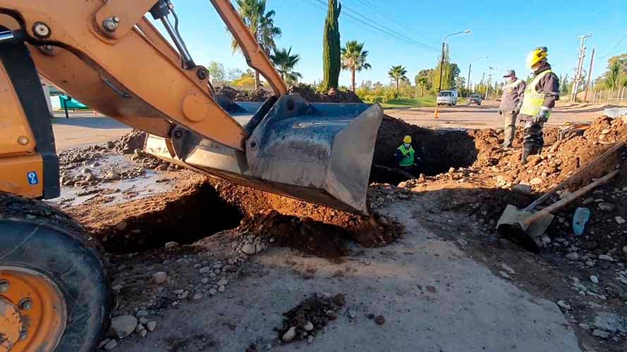 10 días de corte parcial entre calles Perón y Almirante Brown en Vistalba