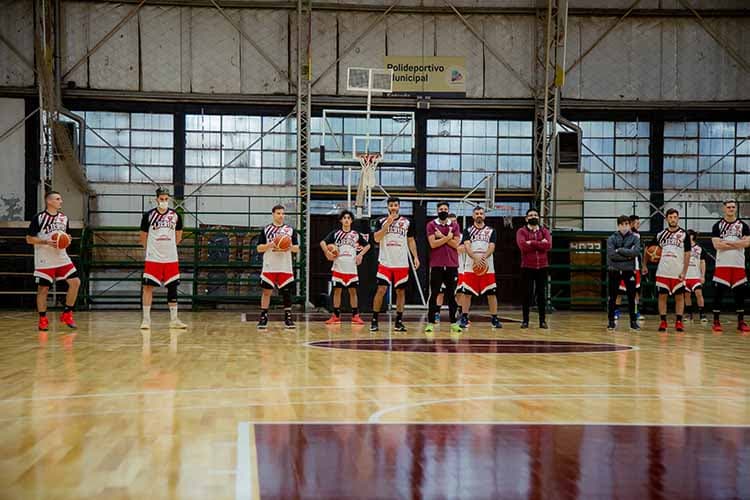 Quedó inaugurada la cancha de basquet del Polideportivo Central