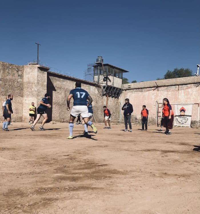 Rugby e Inclusión: Liceo y Los Caciques jugaron un amistoso
