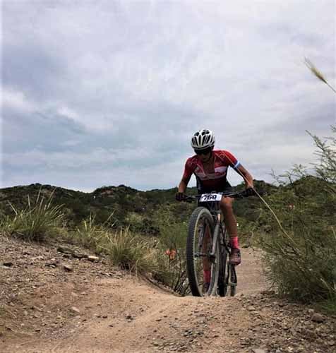 Juli Benedetti, la lujanina que busca competir en el mundial de XCO