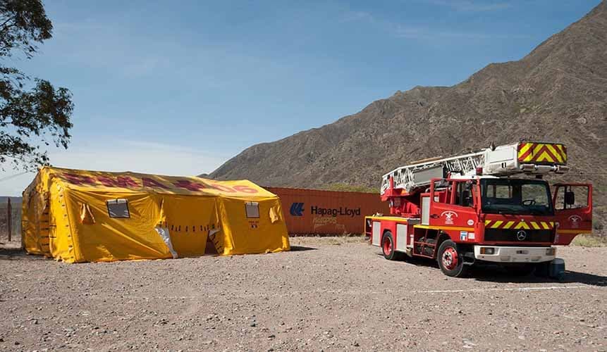 Bomberos de Luján de Cuyo capacitará en Las Vegas