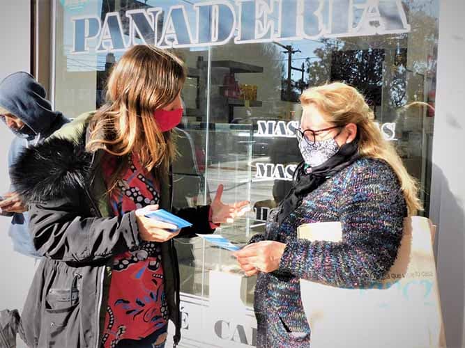 Concejales del FDT Luján informaron a vecinos sobre el control de precios en supermercados