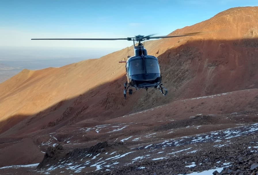 Rescataron una andinista en Potrerillos
