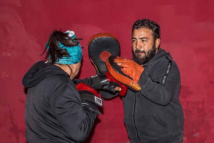 Luján Sport Club también entrena en boxeo