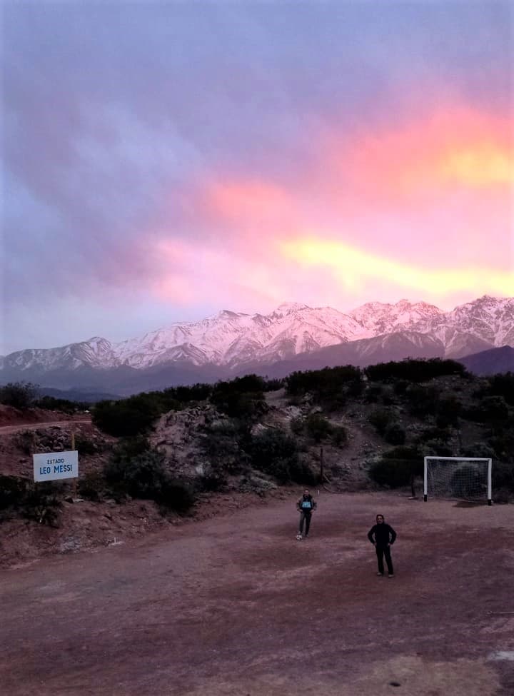 Hicieron una canchita llamada «Leo Messi» en Potrerillos y se hizo viral