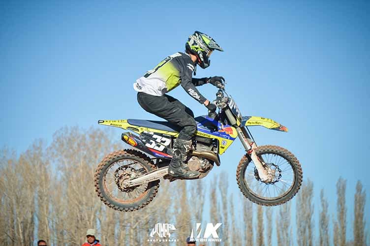 El lujanino Luciano Righi logró un segundo puesto en MX1 de Malargüe