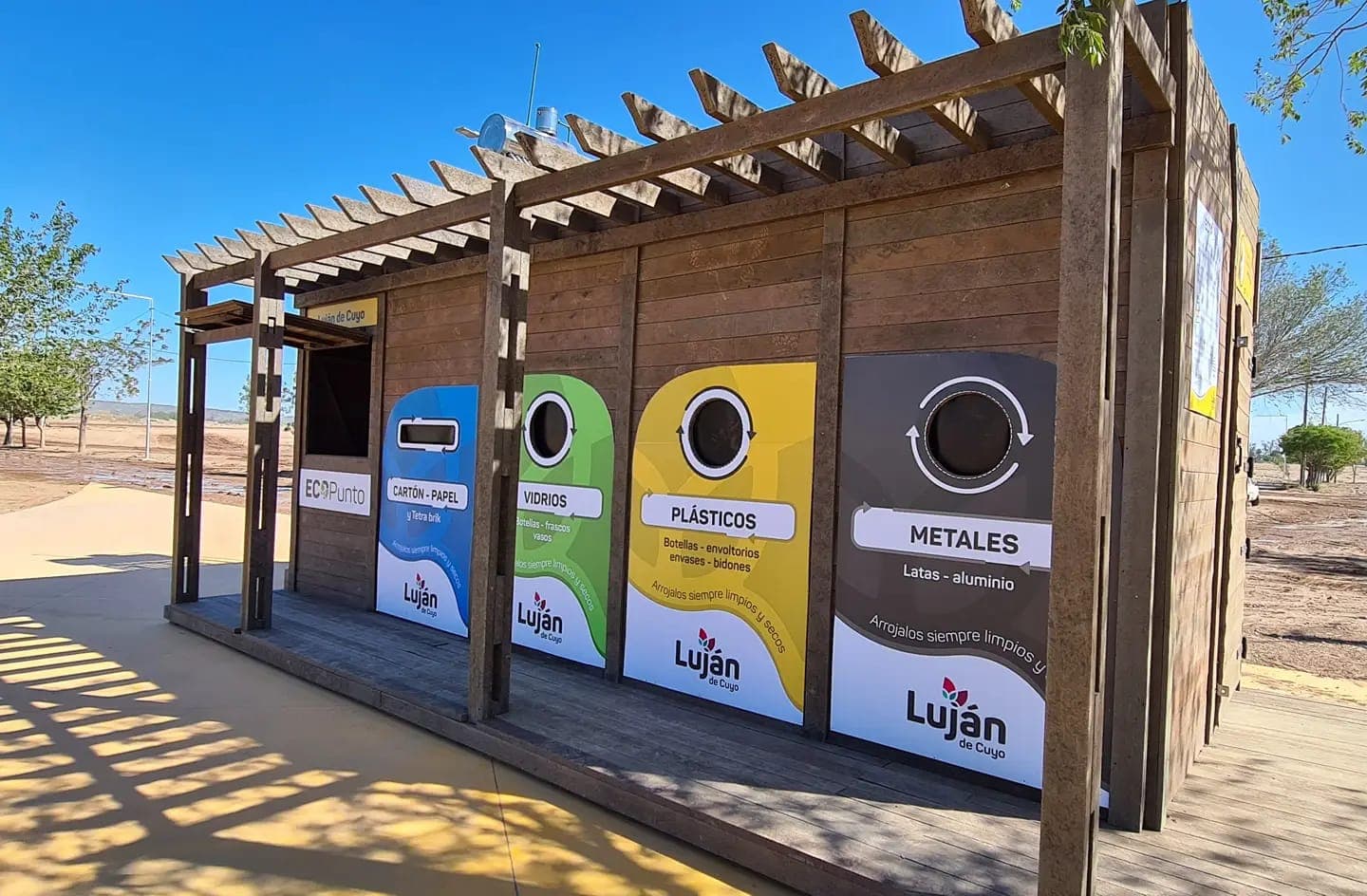 Cervecería y Maltería Quilmes donó un ecopunto al municipio de Luján de Cuyo