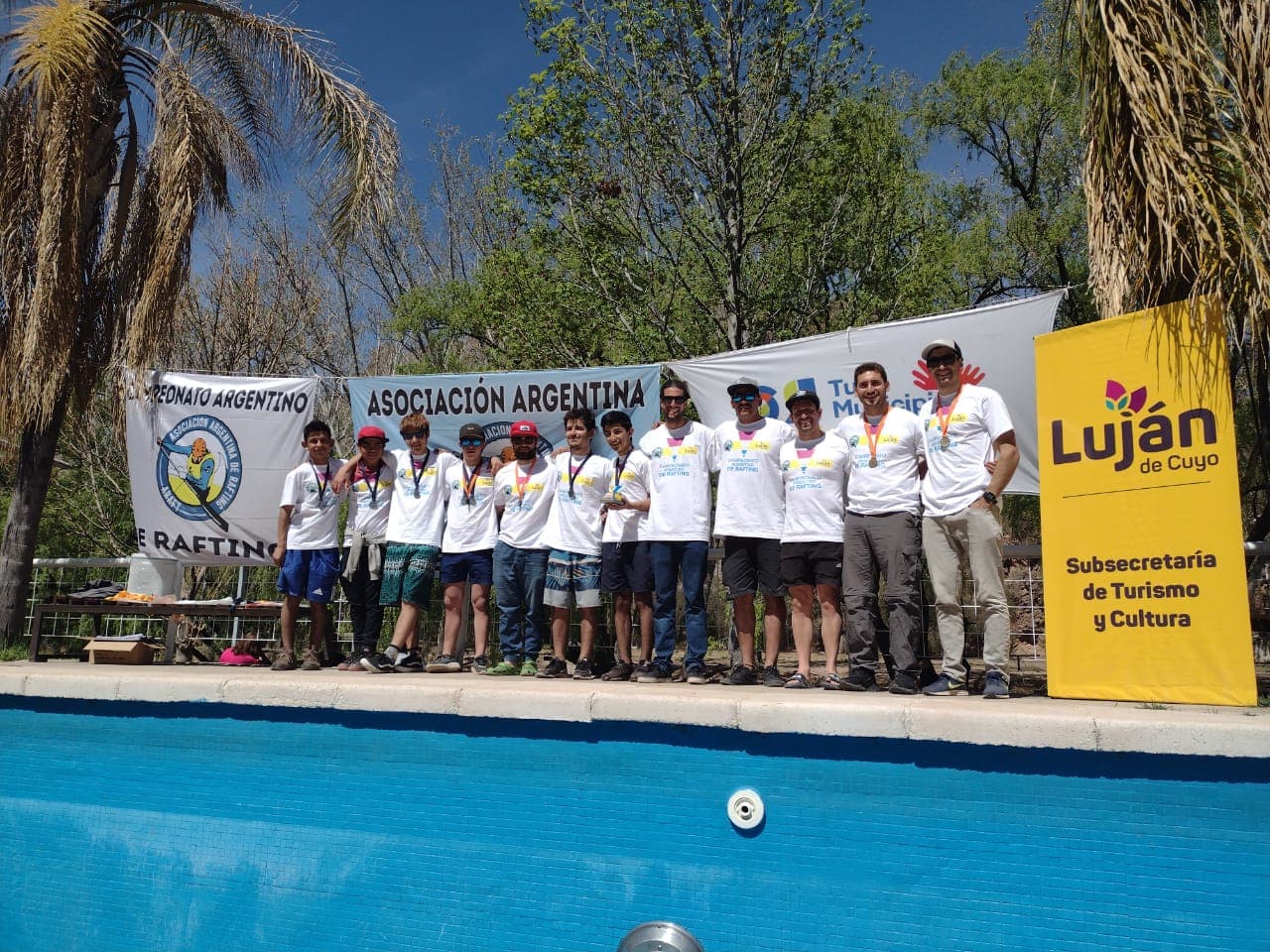 Luján de Cuyo se destacó en la segunda fecha del Torneo Argentino de Rafting