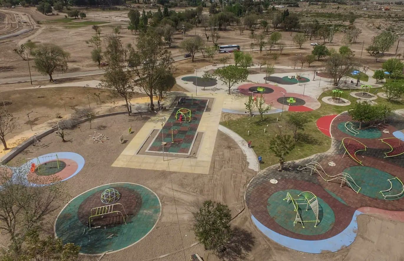 La Plaza de Juegos Infantiles más grande de Mendoza se inaugurará en Luján