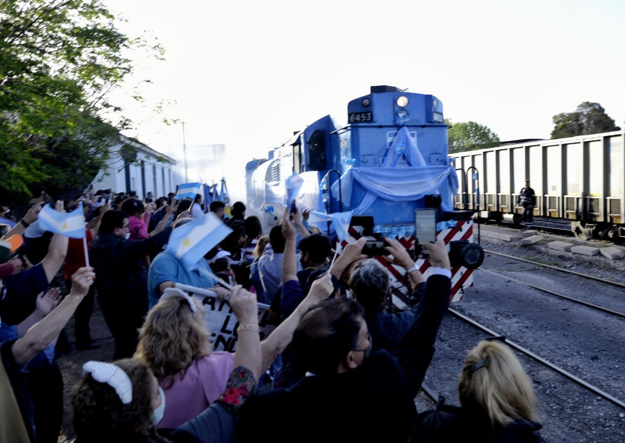 El tren sanitario de la Nación visitará San Martín, Maipú, La Paz y Santa Rosa y atiende a todos los mendocinos
