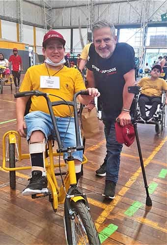 Se entregaron en Luján más de 120 bicicletas adaptadas para mendocinos