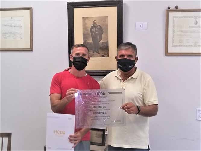 El HCD de Luján de Cuyo entregó distinciones al personal por su rol en la pandemia