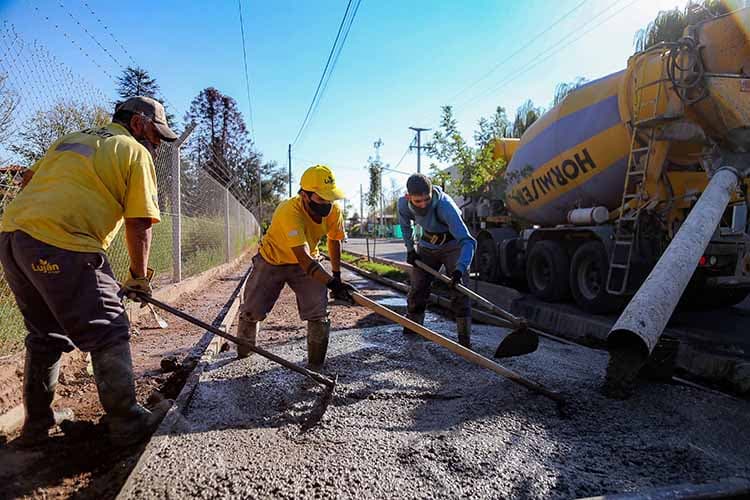 Avanzan las ciclovías en Carrodilla, Chacras y La Puntilla