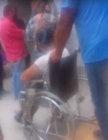 Video: Tensión en la salud por una abuela descompensada en Luján