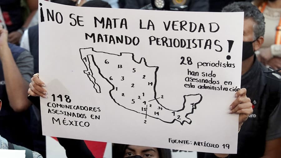 Violencia de género: México es el segundo país más violento para el periodismo