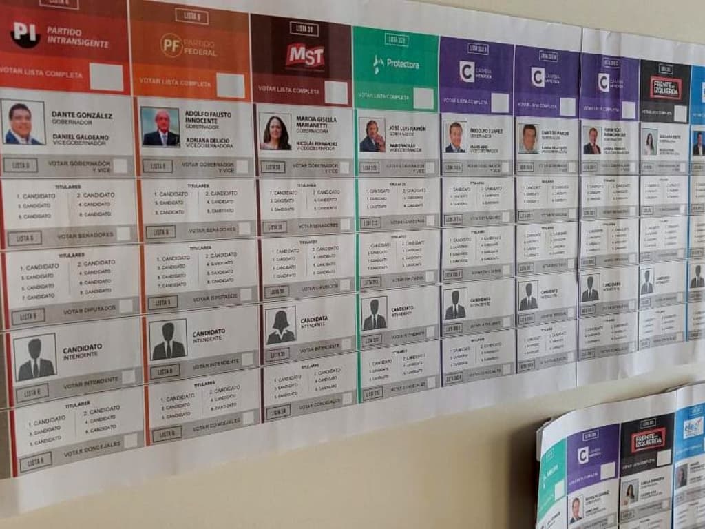 Cómo se votará con la Boleta Única en Mendoza