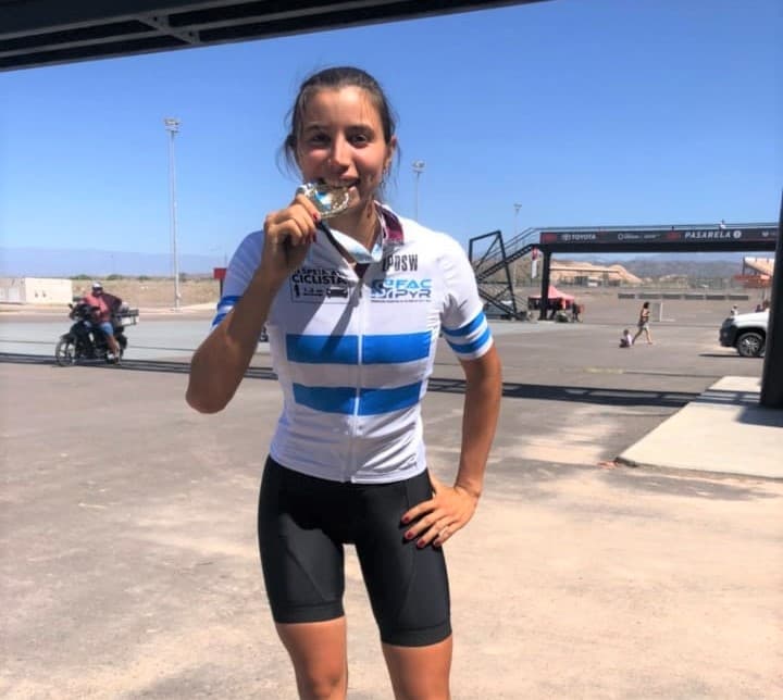 La ciclista de Luján, Julieta Benedetti, lo logró otra vez