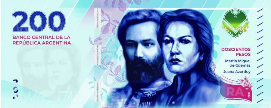 Quiénes son los próceres y las heroínas de los nuevos billetes en Argentina