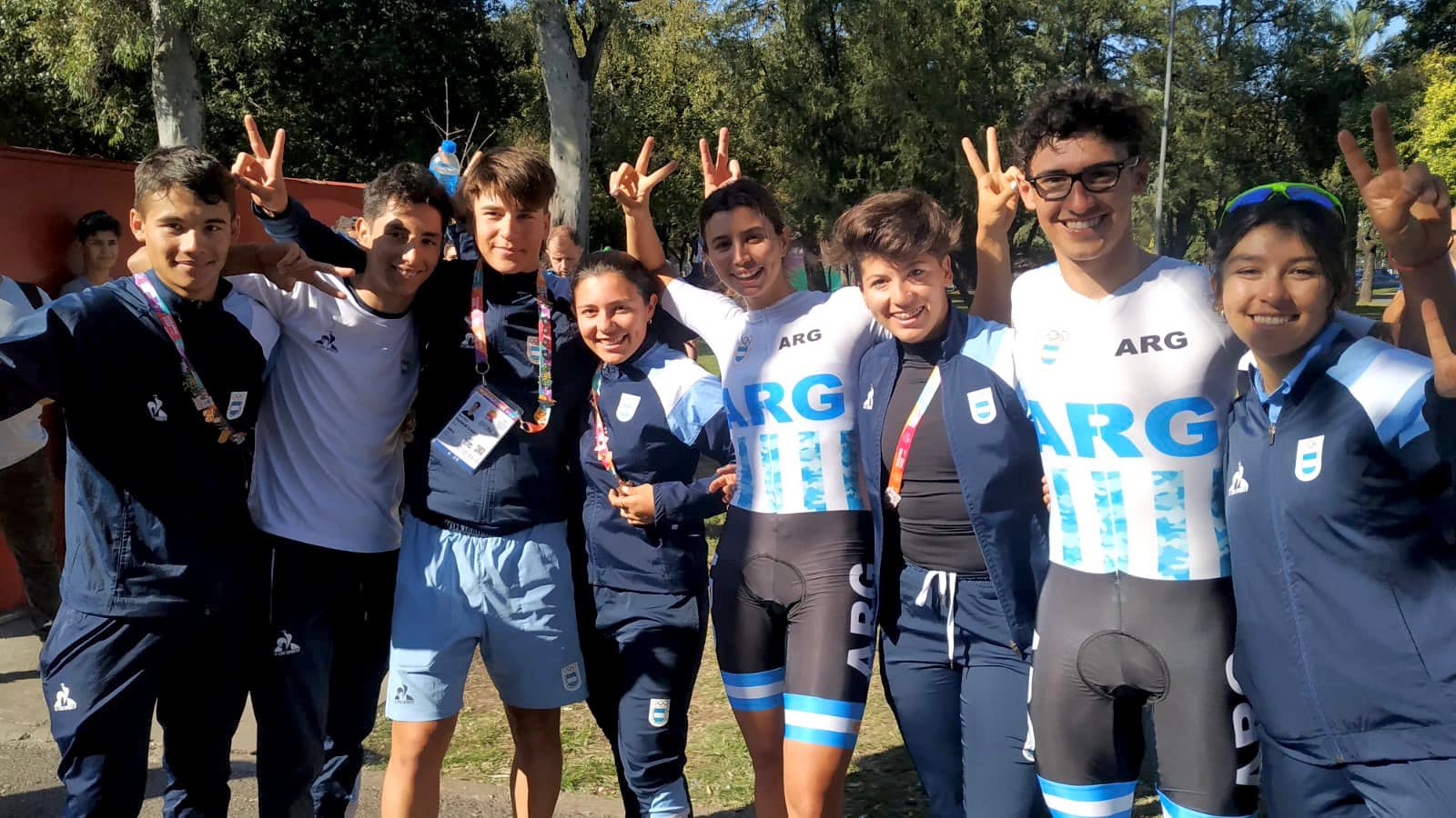 Benedetti y Crozzolo se quedaron con el oro en ciclismo en los Juegos Suramericanos de la Juventud