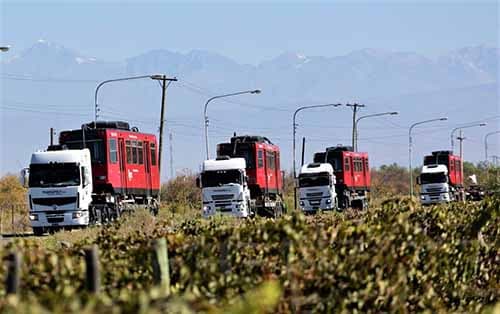 Llegaron a Mendoza las primeras duplas del Metrotranvía