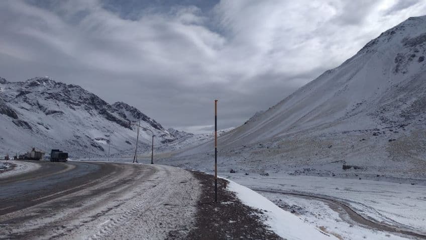 Se esperan nevadas y El Paso a Chile está cerrado