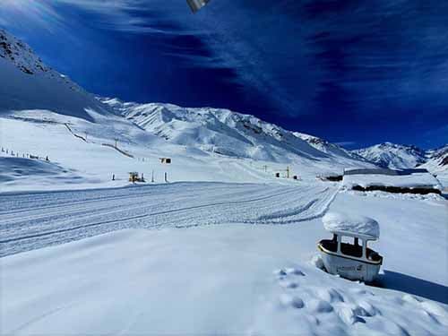 Inicia la previa de la nieve en Los Puquios
