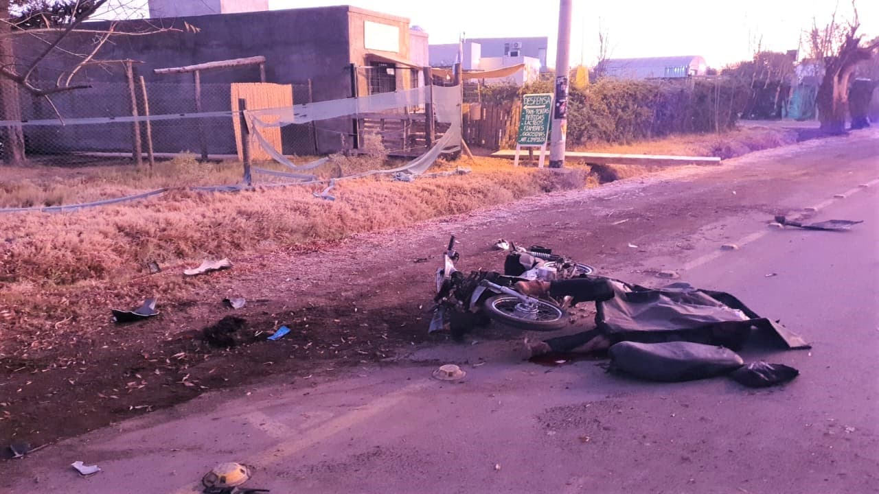 Dos motociclistas fallecidos en accidentes viales