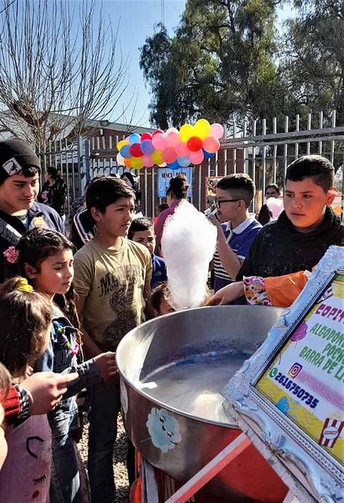 Los niños y niñas de Las Compuertas celebraron su día