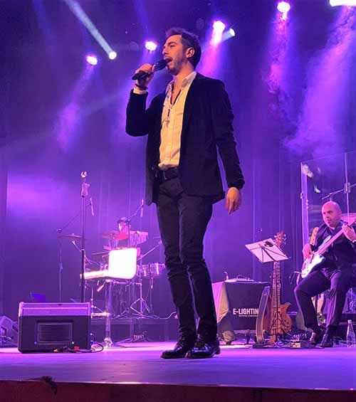 El tierno saludo de Ariel Aranguez tras su show tributo a Arjona