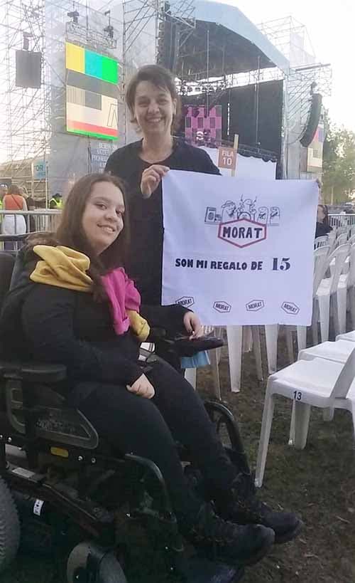 Guadalupe cumplió su sueño de 15 al conocer a Morat en el MCLC