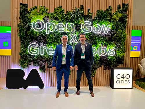 Luján de Cuyo participó del C40 junto a los líderes gubernamentales de las principales ciudades del mundo