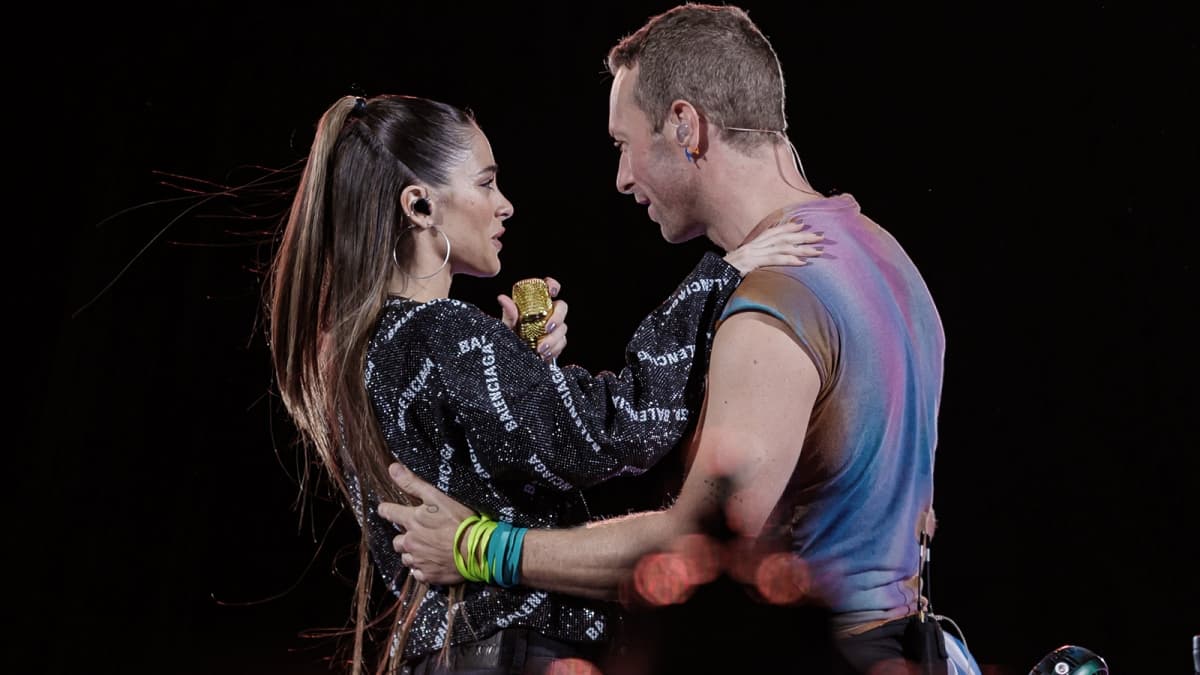 Coldplay tuvo a Tini como invitada sorpresa en la 5° noche en River